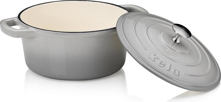 Image du produit Kela Bräter Calido 2,5l grau (21 cm, Cocotte + faitout, Fonte)