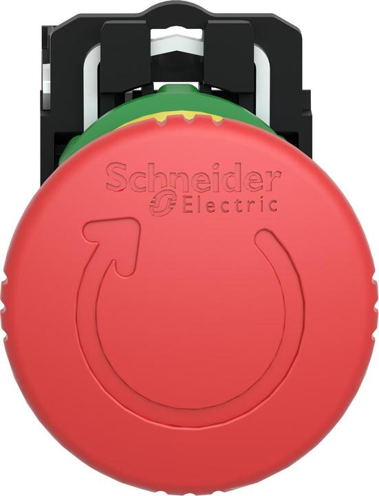 Actual product image Schneider Electric Emergency Stop 40mm Turn to Release 1NC