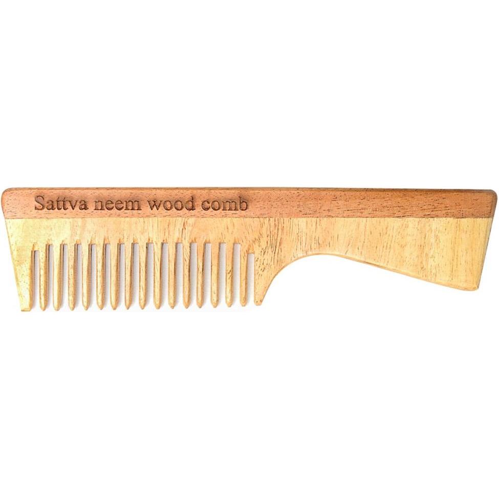 Sattva Ayurveda, Haarbürste + Kamm, Sattva - Neem Single Honey Tree Hair C