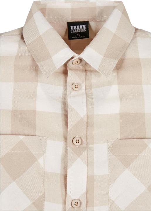 Produktbild Urban Classics Ladies Turnup Checked Flanell Shirt (5XL)