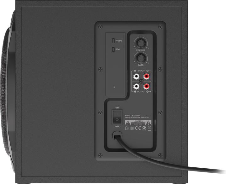 Produktbild Genesis Helium 610BT Computer Speakers, Wired, Bluetooth, Black