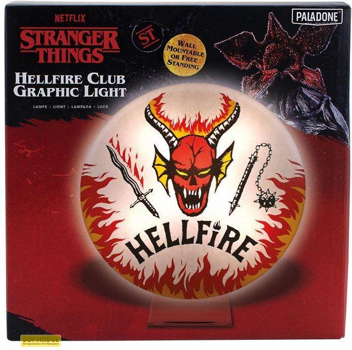 Produktbild Paladone Products Stranger Things Lampada Hellfire Club Logo
