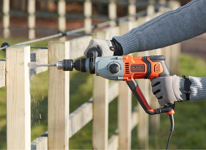 Actual product image Black & Decker Drill Chisel Hammer BEHS02K