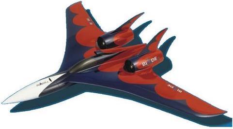 Aeronaut Blade 2 Spw. 1400mm (Jet)