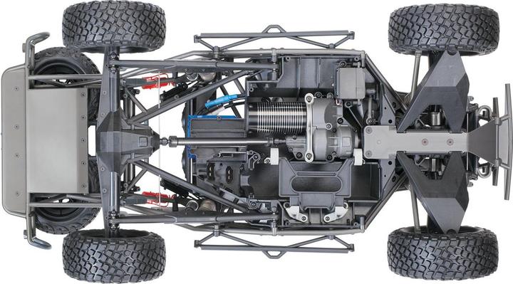 Produktbild Traxxas Unlimited Desert Racer 4x4 VXL Fox1 1/7 Race-Truck RTR Brushless, ohne Akku/Ladegerät +LED (RTR Ready-to-Run)
