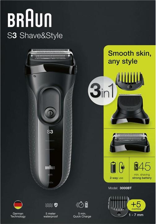 Produktbild Braun 3000BT
