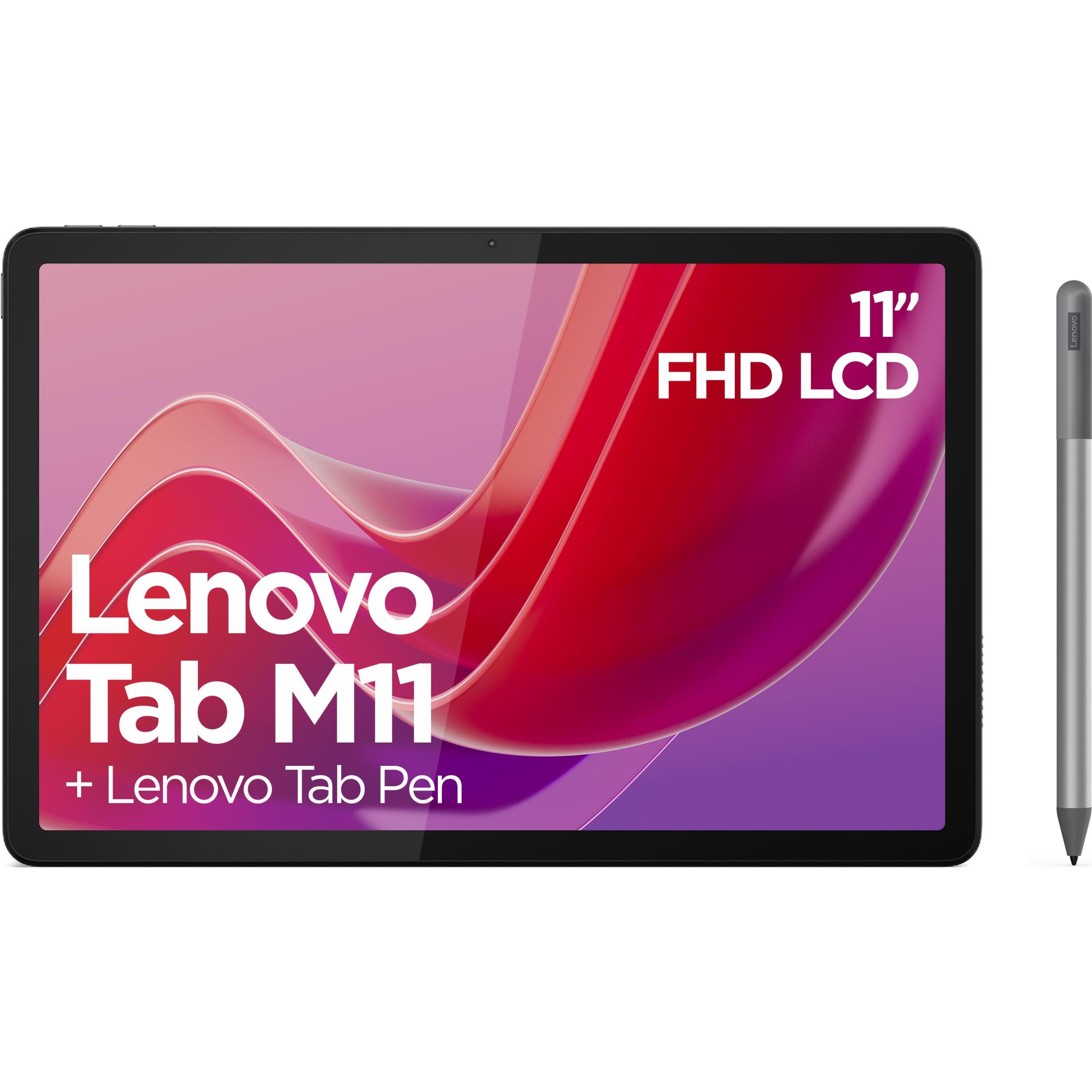 Lenovo Tab M11 + Pen (nur WLAN, 11", 128 GB, Seafoam Green), Tablet, Grün