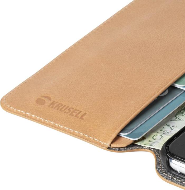 Actual product image Krusell Sunne PhoneWallet Apple iPhone 11 Pro Max vintage nude (Apple iPhone 11 Pro Max)