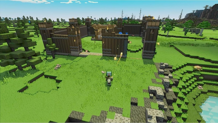 Productafbeelding Mojang Minecraft Legends DELUXE PS-5 (PS5, DE)