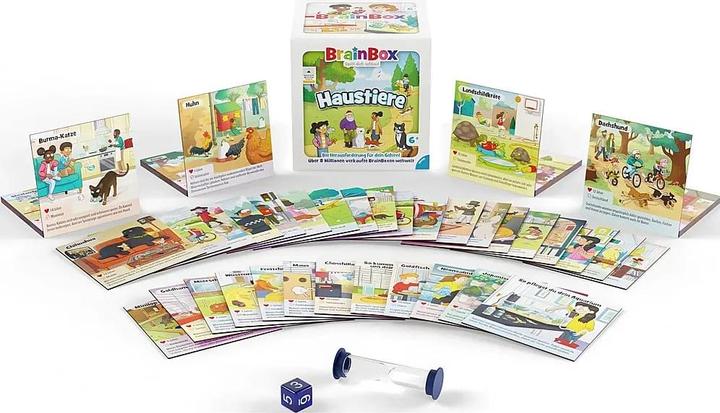 Actual product image Brainbox Pocket - Your body (German, 2 Players)