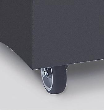 Produktbild kaiserkraft Wertstoffsammler aus Stahlblech, flammverlöschend (60 l)