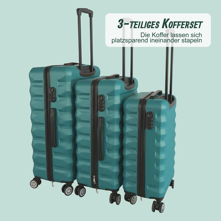 Image du produit Relaxdays Ensemble 3 valises (110 l)