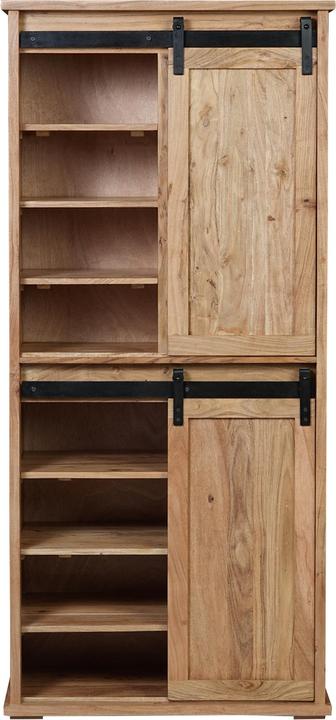 Produktbild SAM LIAN Baumkante massiv Akazie (80 x 45 x 175 cm)