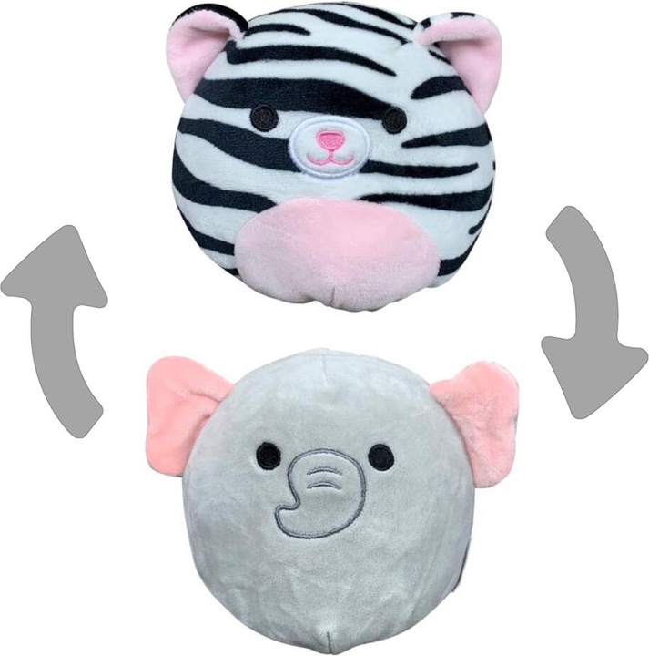 Actual product image Squishmallows Soft toy plush Flip-a-Mallow: Tasha & Mila (11 cm)