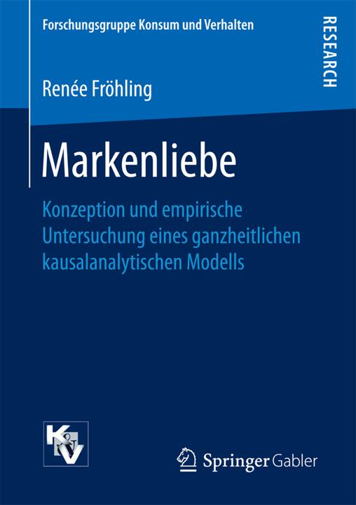 Produktbild Markenliebe (Deutsch, Renée Fröhling, 2017)
