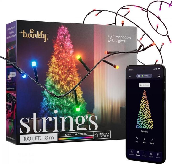Actual product image Twinkly Strings Christmas (8 m)