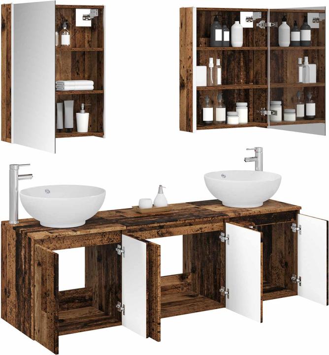 Produktbild vidaXL Badezimmerschrank-Set