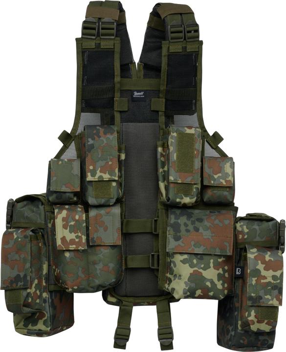 Produktbild Brandit Tactical Weste, Einheitsgrösse Farbe Flecktarn (One Size)
