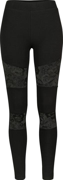 Actual product image Urban Classics Ladies Laces Inset Leggings (XXL)