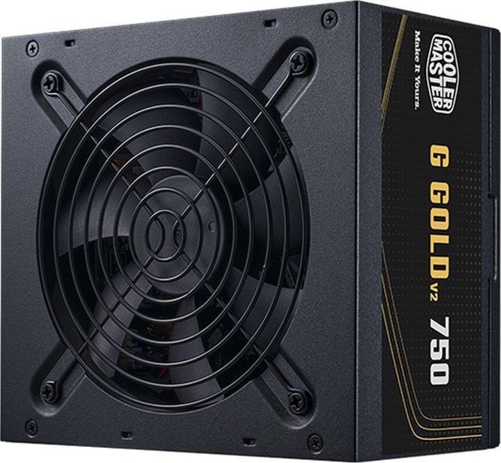 Actual product image Cooler Master Alimentation ATX G Gold V2 - 750W (Noir) (750 W)
