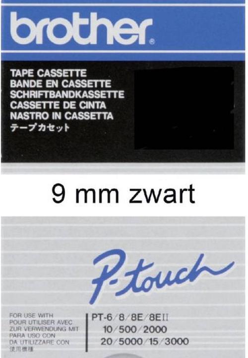 Produktbild Brother P-Touch (0.90 cm, Schwarz)