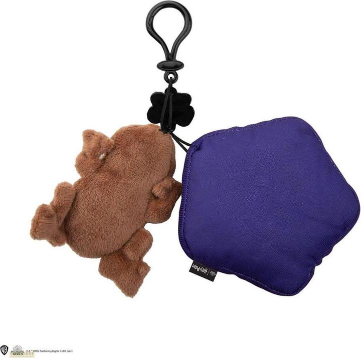 Actual product image Cinereplicas Harry Potter plush keyring Chocolate Frog 8 cm
