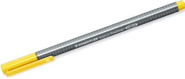 Produktbild Staedtler 334 Fineliner triplus lichtgelb (Silber, Gelb, 1 x)