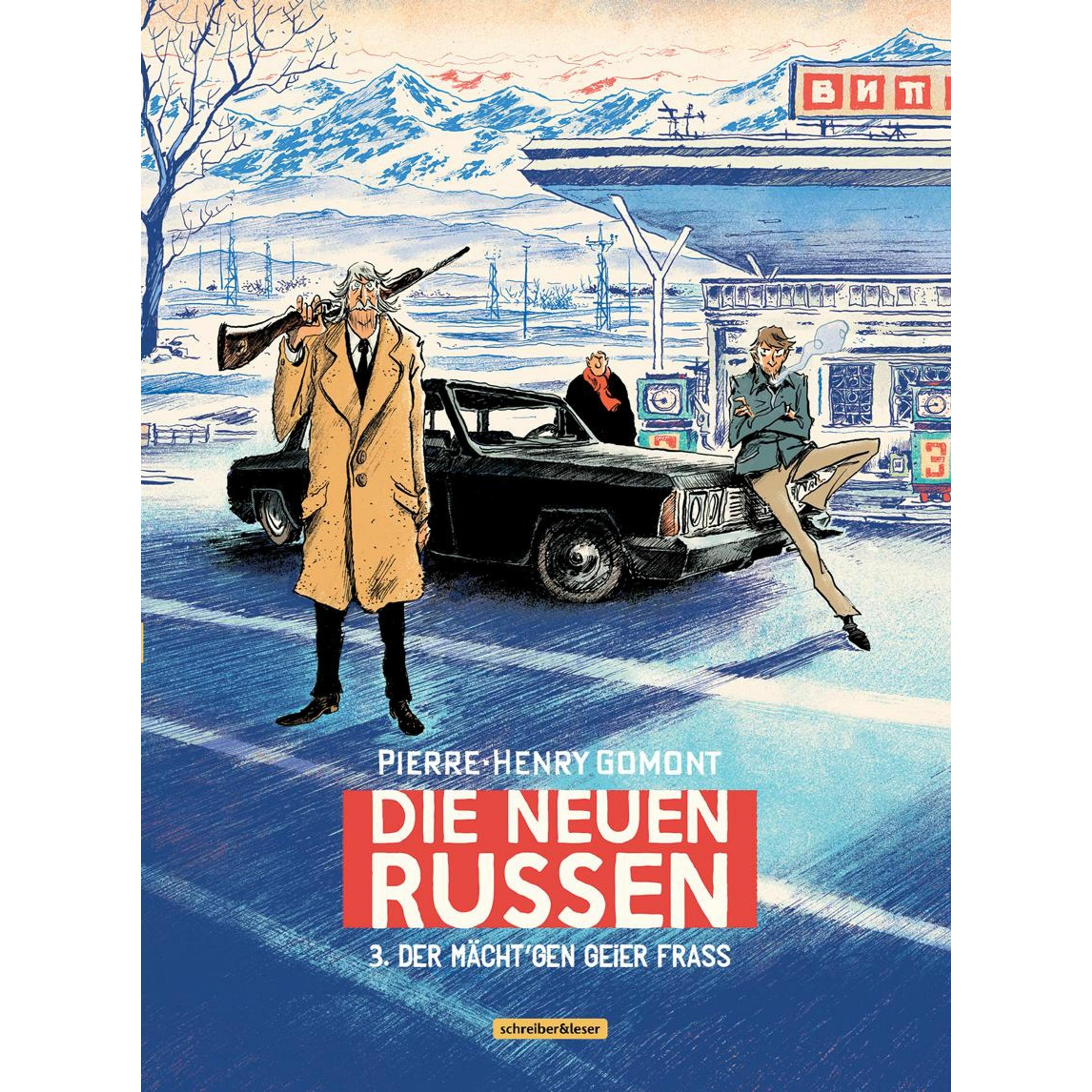 Die neuen Russen, Belletristik von Pierre-Henry Gomont