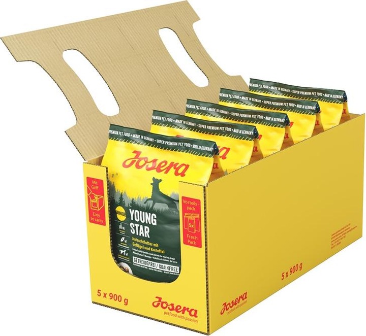Produktbild Josera Young Star ohne Getreide (Junior, 1 Stk., 900 g)