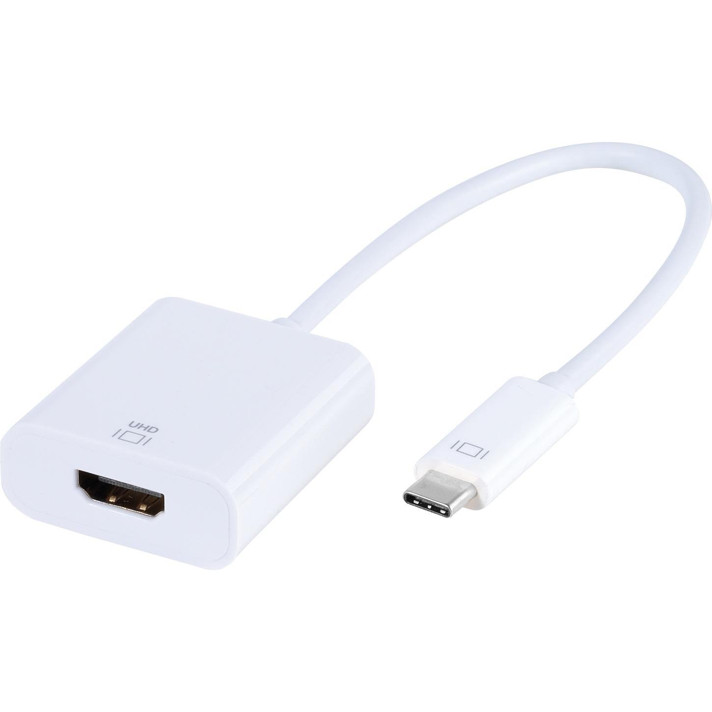 Vivanco CA UC HD 1 USB-Grafikadapter Pixel (USB Typ-C, 15 cm) (45253)