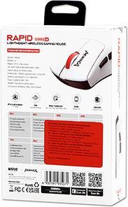 Actual product image Marvo MONKA RAPID Mouse white, 12000DPI, Tri-Mode (Cable, Wireless)