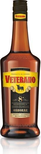 Image du produit Osborne Veterano Brandy Solera Reserva 8 a (1 x 70 cl)