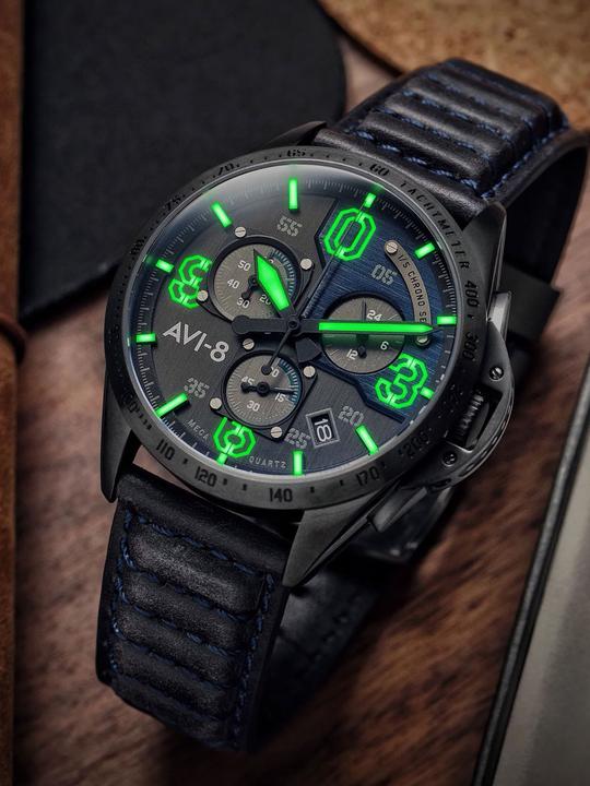 Produktbild AVI-8 AV-4077-04 P-51 Mustang (Chronograph)