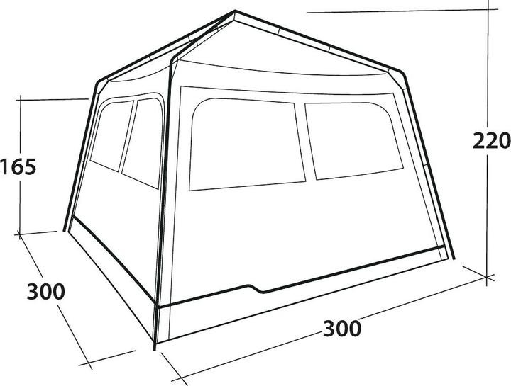 Image du produit Outwell Abri Fastlane 300 (Auvent, 16.70 kg)