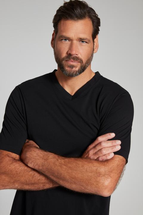 Actual product image JP1880 Classic Short Sleeve V-Neck Tee (4XL)