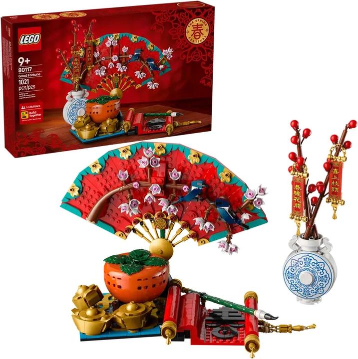Productafbeelding LEGO Mondneujahrsglücksbringer (80117, LEGO Icons)