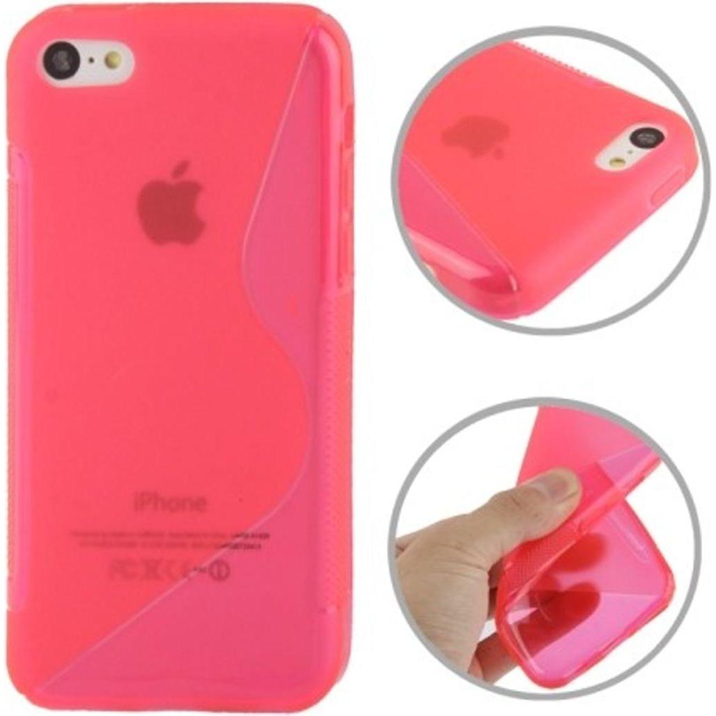 Thumbnail - König Design Handyhülle TPU Case für Handy Apple iPhone 5C Pink (Apple iPhone 5c), Smartphone Hülle, Rosa
