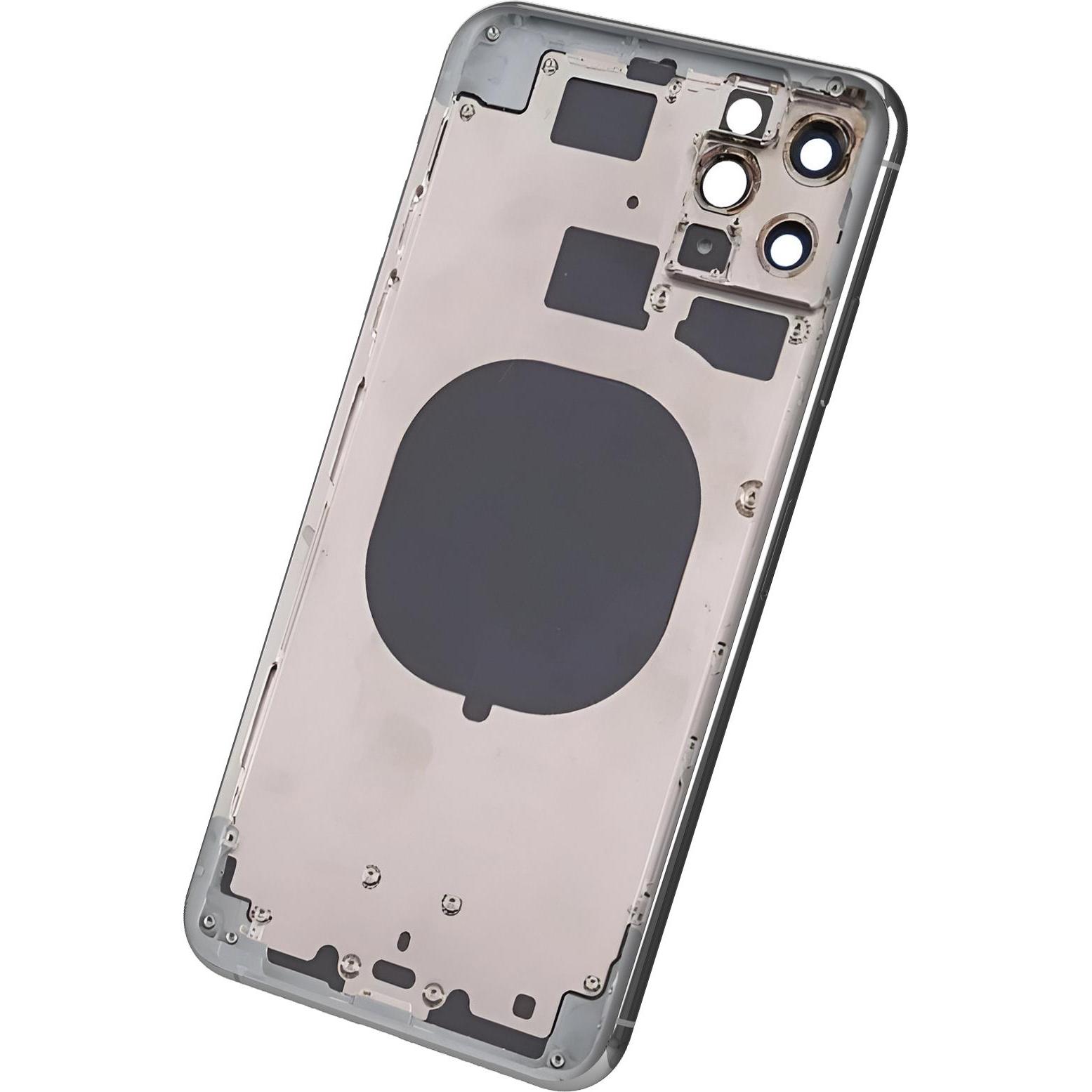 Thumbnail - Clappio Gehäuse + Akkudeckel Ersatzteil (iPhone 11 Pro Max), Mobilgerät Ersatzteile, Grau