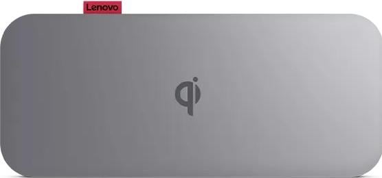 Productafbeelding Lenovo GO Wireless Power Bank 10000 mAh, Thunder Black, 258 g, 15 W (10000 mAh, 30 W, 38.50 Wh)