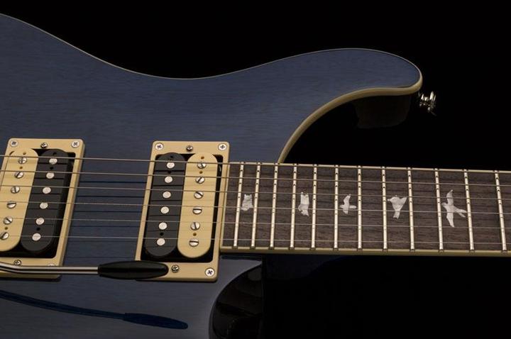 Produktbild PRS SE Standard 24 Translucent Blue (Mahagoni)