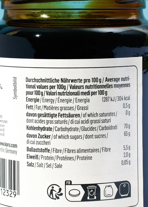 Image du produit KoRo Sirop de betterave à sucre bio (3600 g)