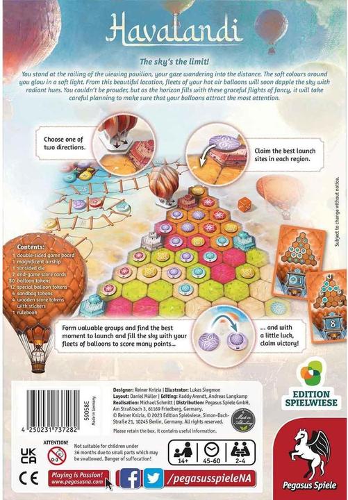 Produktbild Pegasus Havalandi (Edition Spielwiese) (English Edition) (Englisch)
