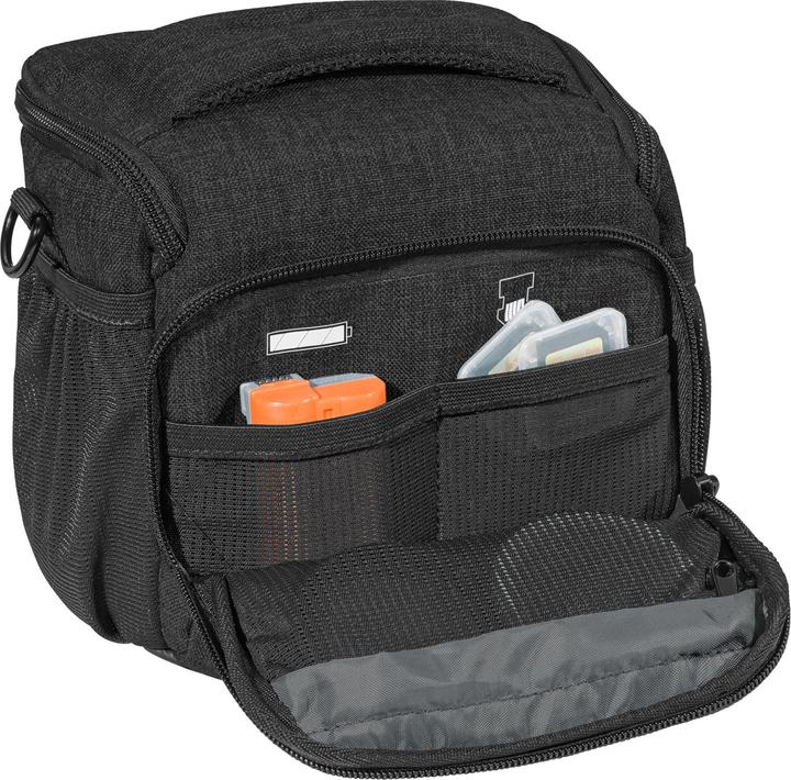 Produktbild Pedea Kameratasche Gr. L FASHION Foto Tasche, schwarz (Kamera Schultertasche)