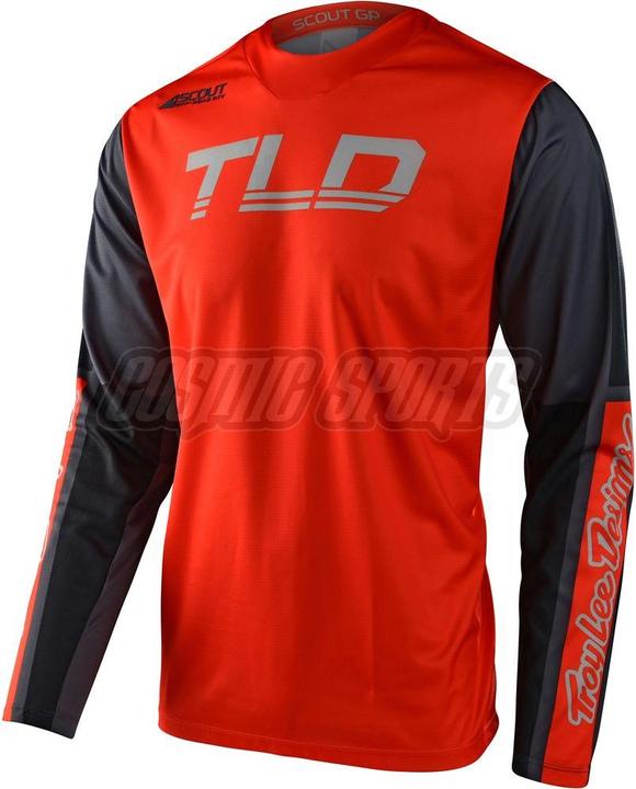Produktbild Troy Lee Designs Scout GP Jersey, Recon, neon orange/gray, XL (XL)