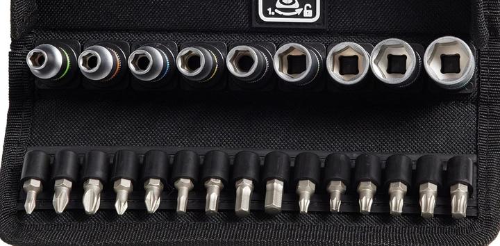 Produktbild Wera 8100 SA 8 Zyklop Metal-Knarrensatz (1/4")