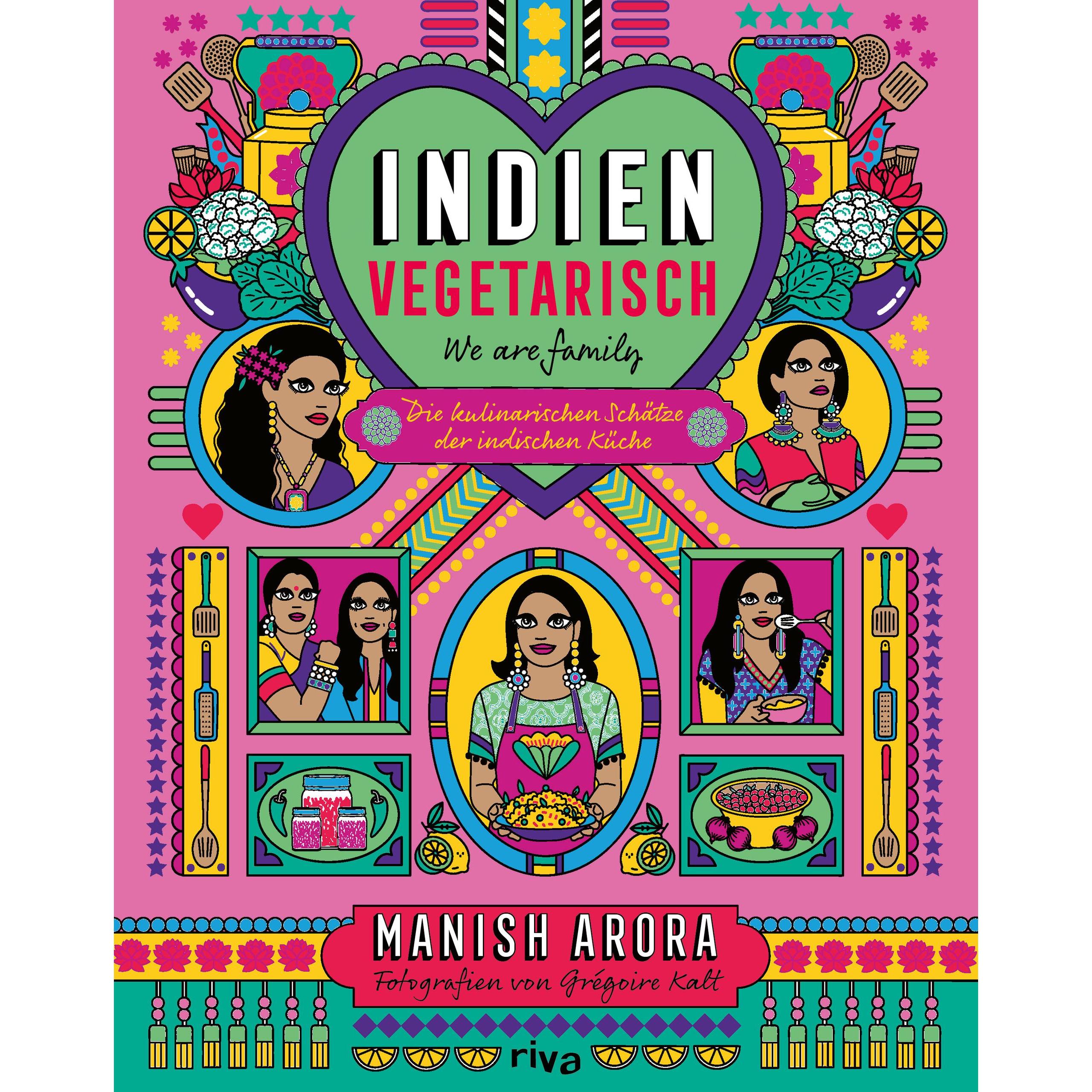 Indien vegetarisch, Ratgeber von Manish Arora
