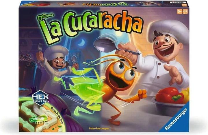 Ravensburger La Cucaracha Glow in the Dark (Français, Allemand, Néerlandais, Portugais, Espagnol, Anglais, Italien)