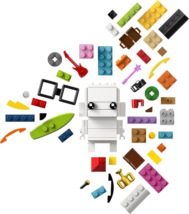 Actual product image LEGO Go Brick Me (41597, LEGO Brickheadz)