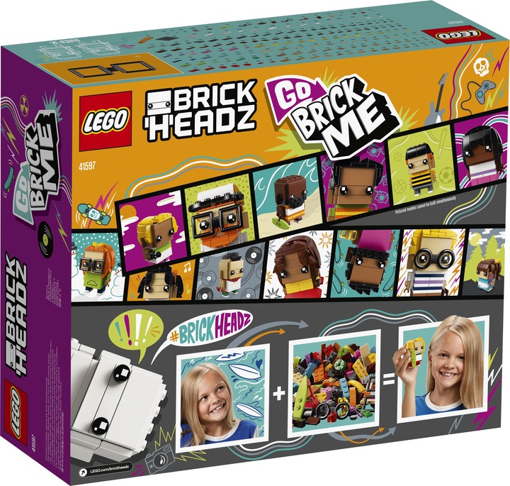 Actual product image LEGO Go Brick Me (41597, LEGO Brickheadz)
