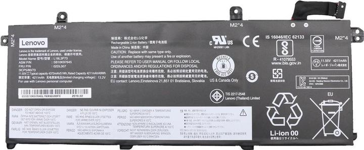 Lenovo Battery 3 Cell Internal 50Wh, LiIon (3 Zellen, 4372 mAh)